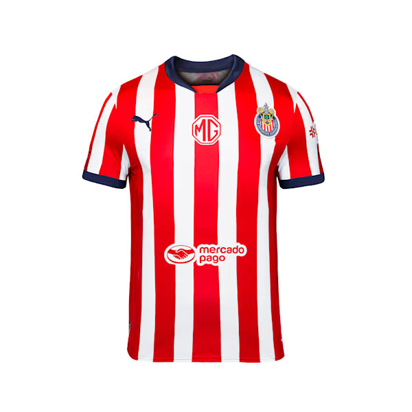 PUMA Youth Chivas Home Soccer Jersey 25/26- Red
